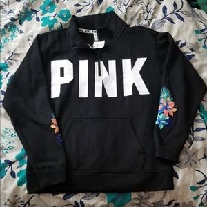 Vs pink half zip. TRADE FOR MAKEUP ONLY
